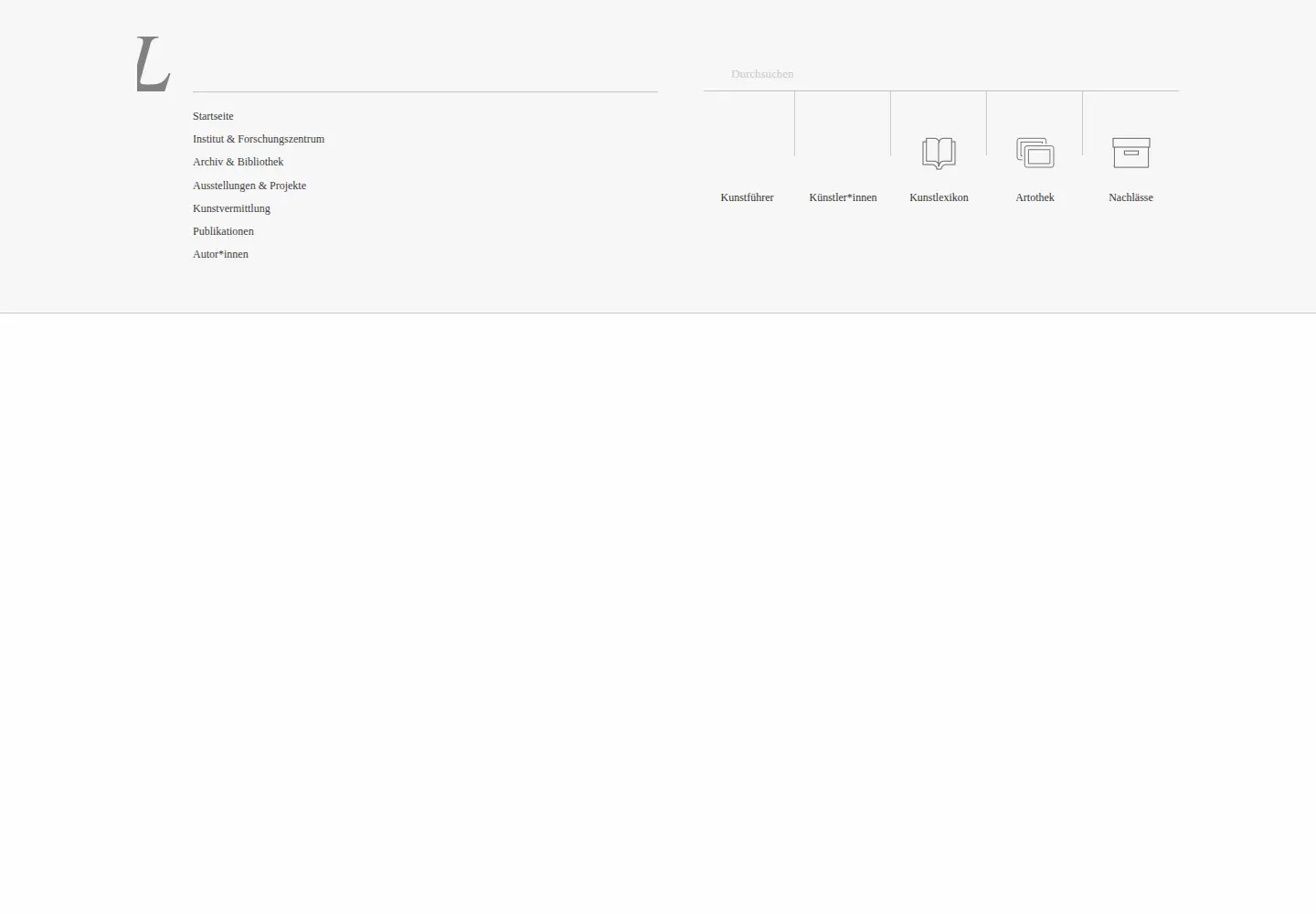 Captured homepage of institut-aktuelle-kunst.de in the current scan