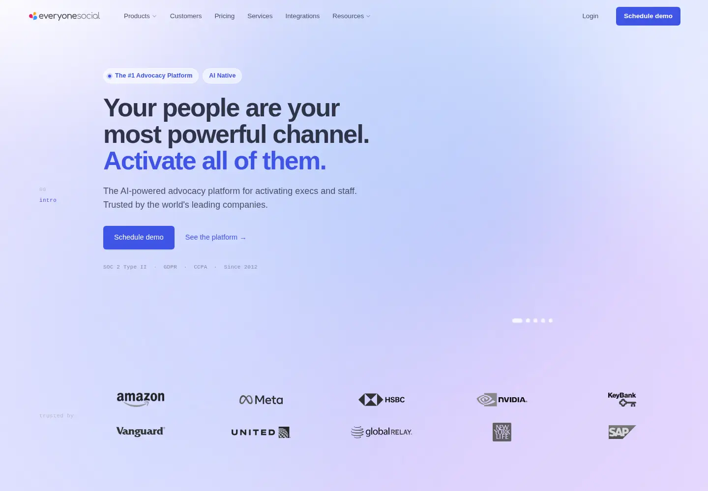Screenshot of everyonesocial.com