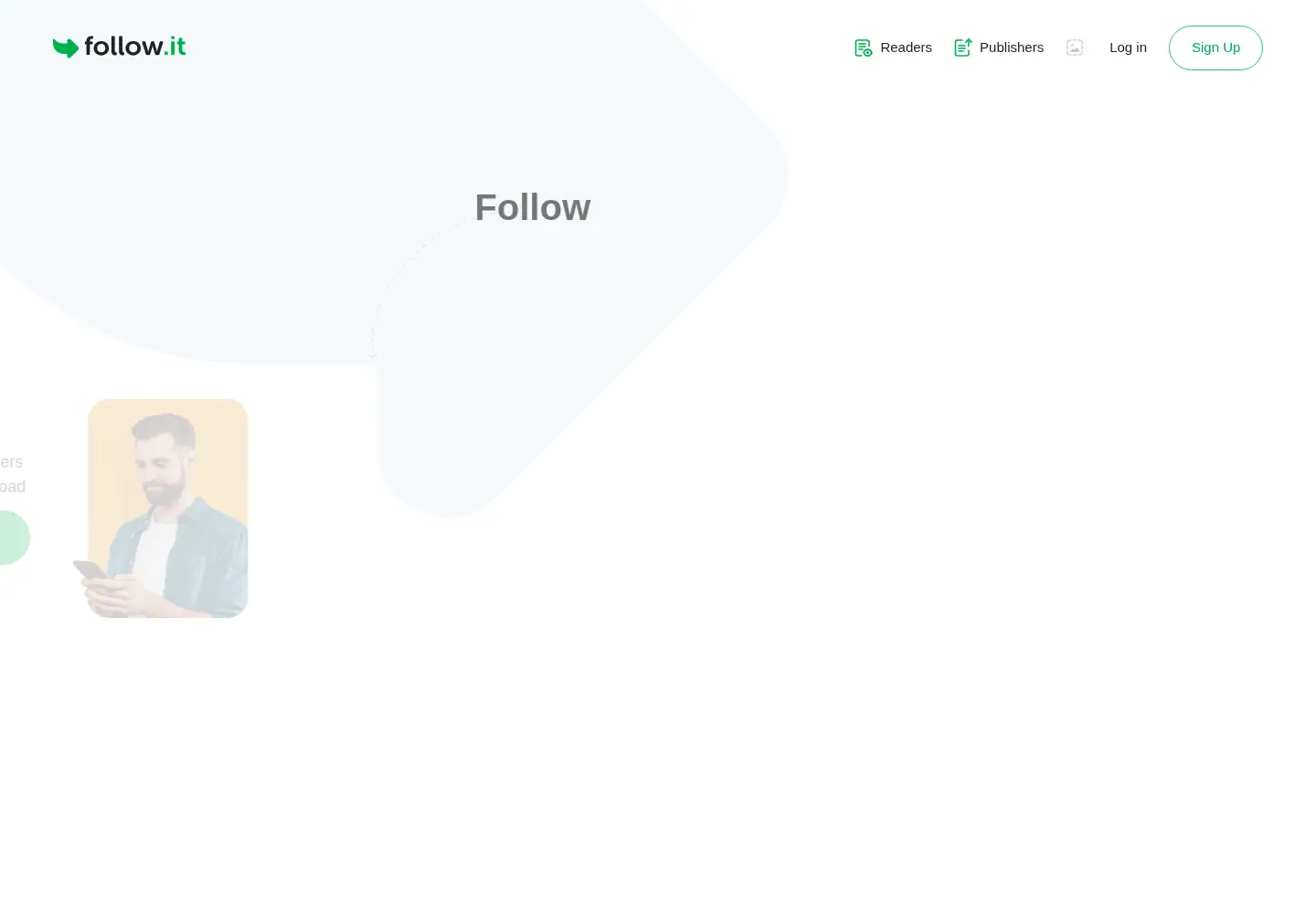 Screenshot of follow.it