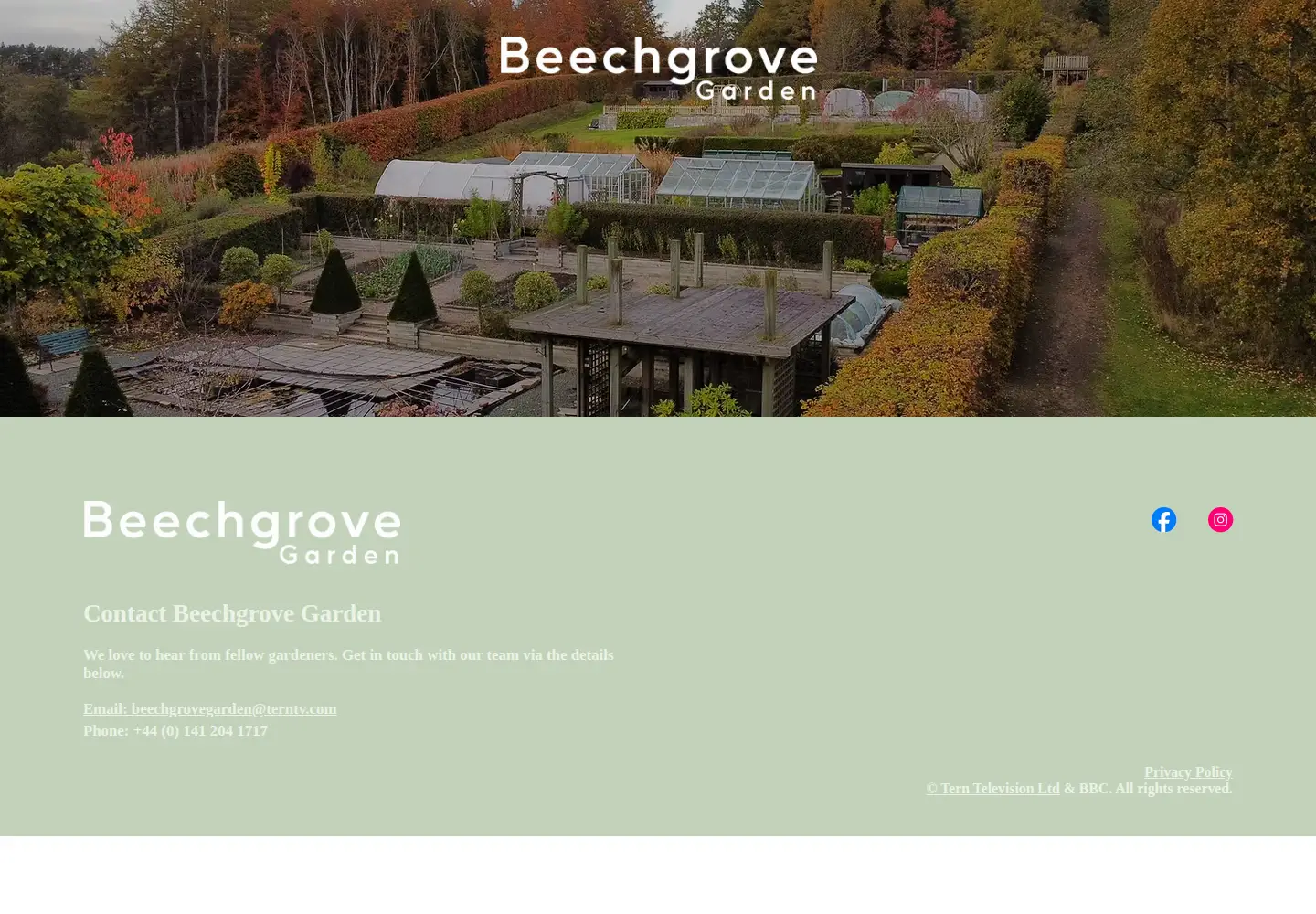 Screenshot of beechgrove.co.uk