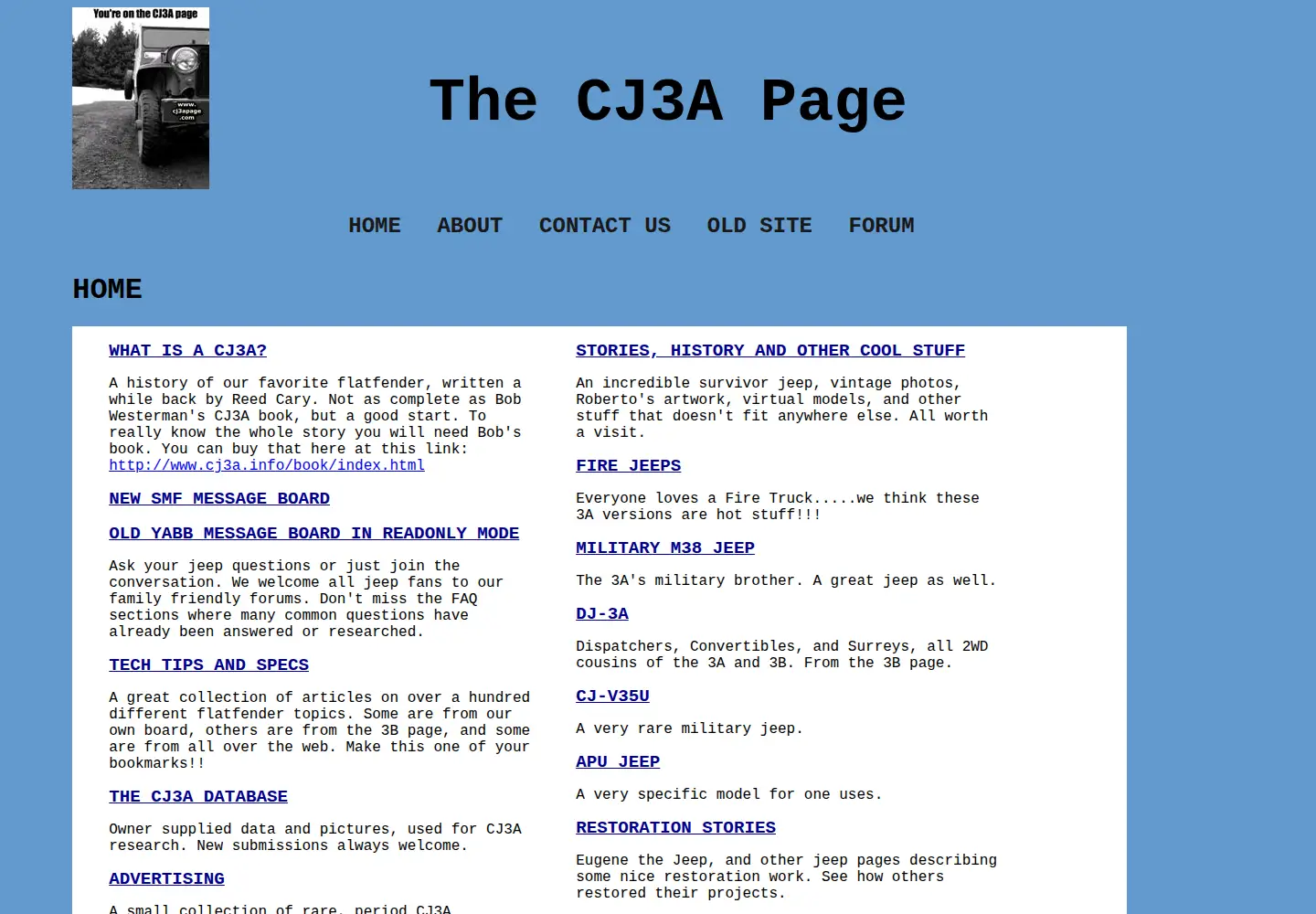 Screenshot of cj3apage.com