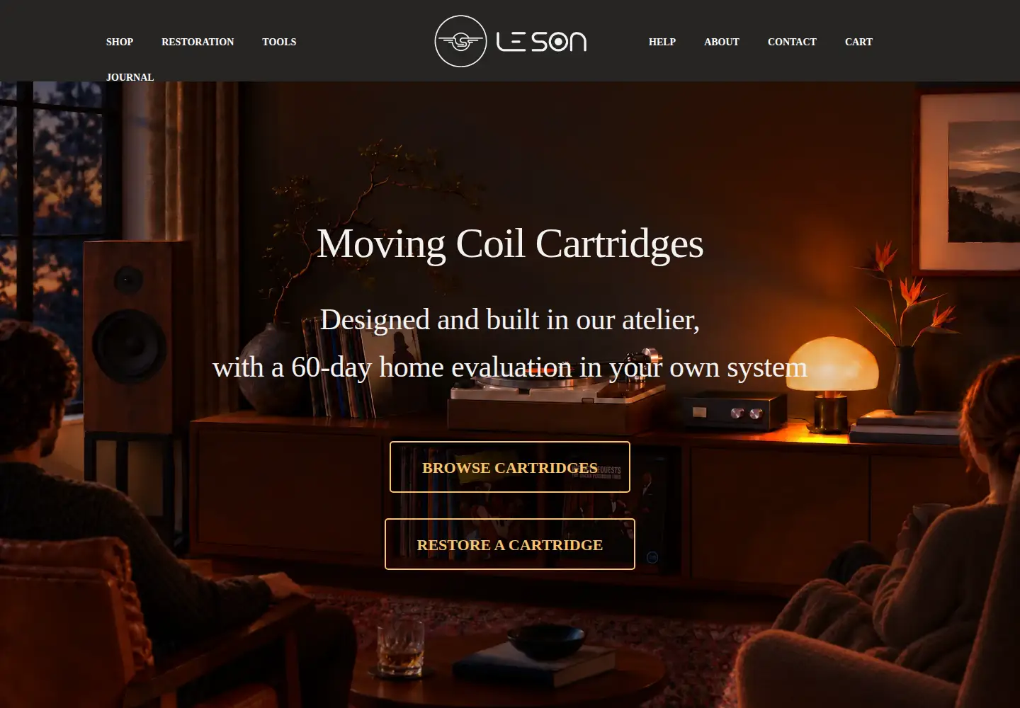 Screenshot of leson.org