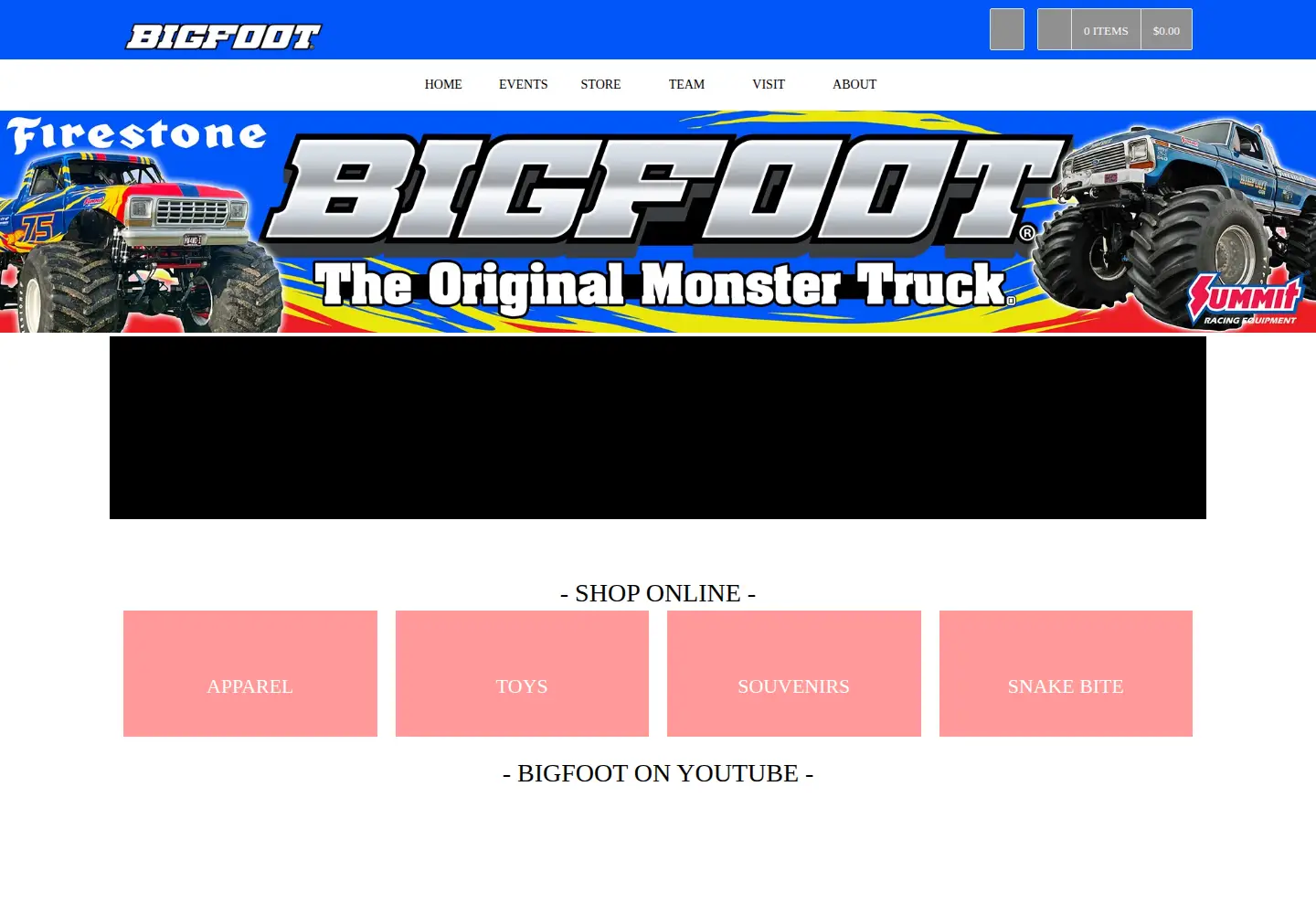 Screenshot of bigfoot4x4.com