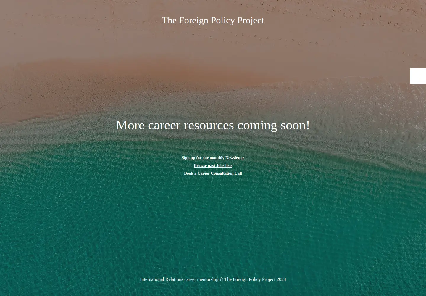 Screenshot of theforeignpolicyproject.org