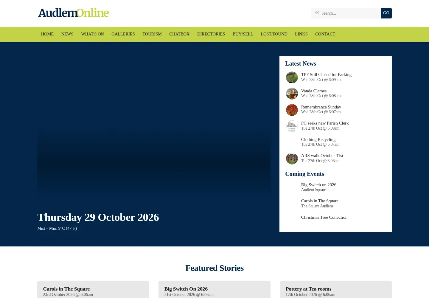 Screenshot of audlem.org