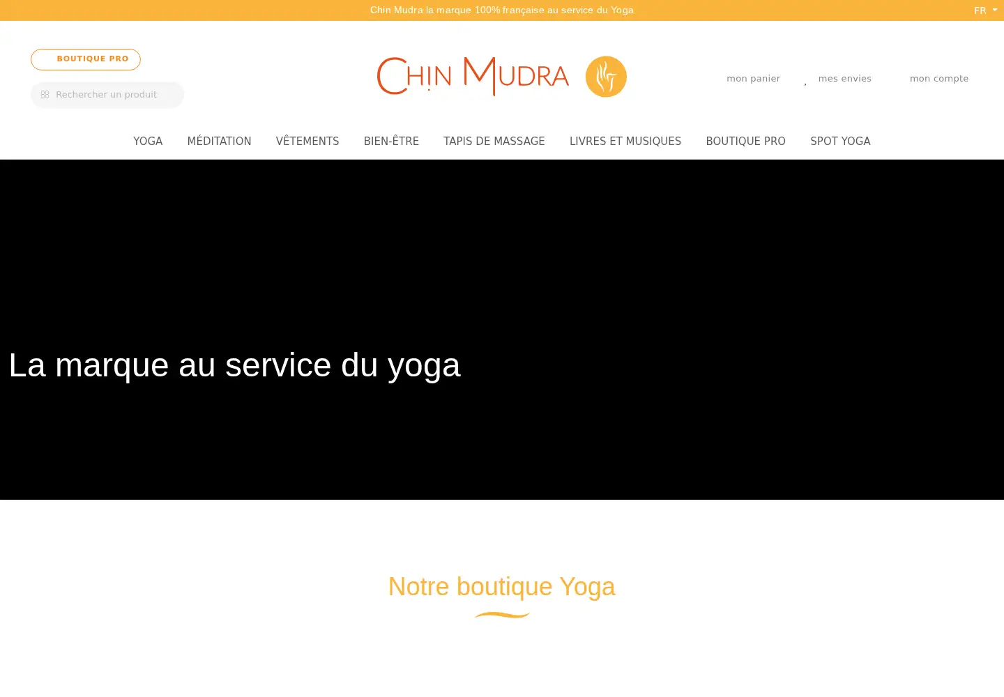 Screenshot of chin-mudra.yoga