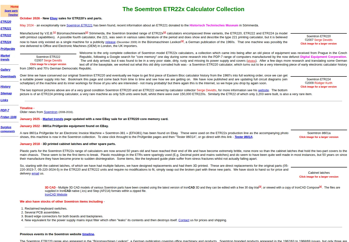 Screenshot of soemtron.org
