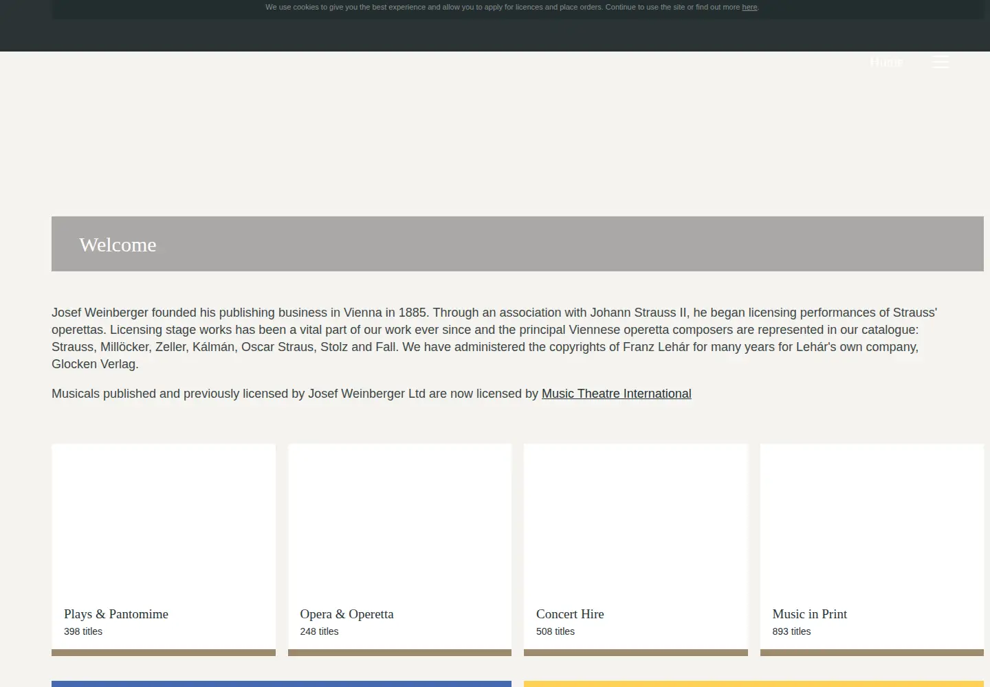 Screenshot of josef-weinberger.com
