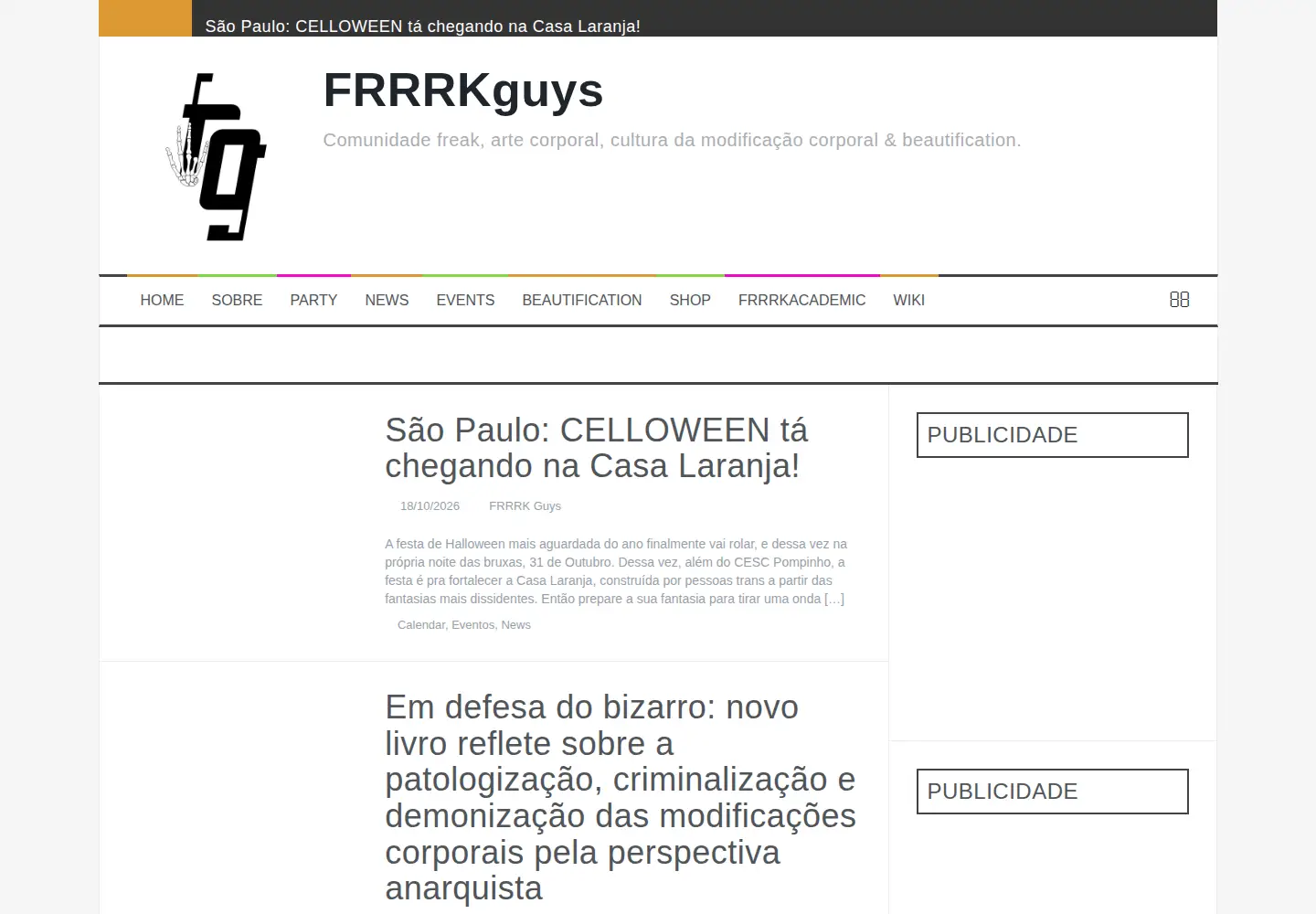 Screenshot of frrrkguys.com.br