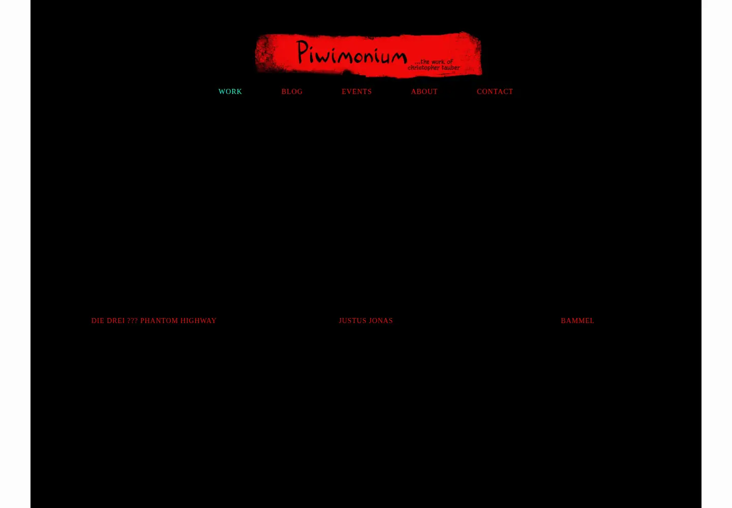 Captured homepage of piwimonium.de in the current scan