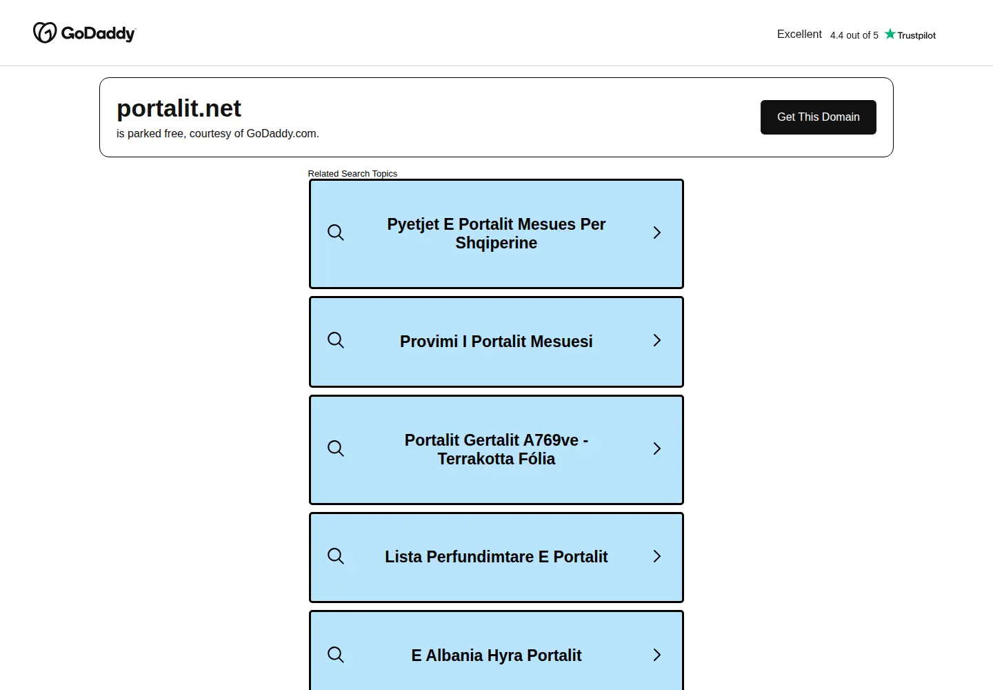 Screenshot of portalit.net