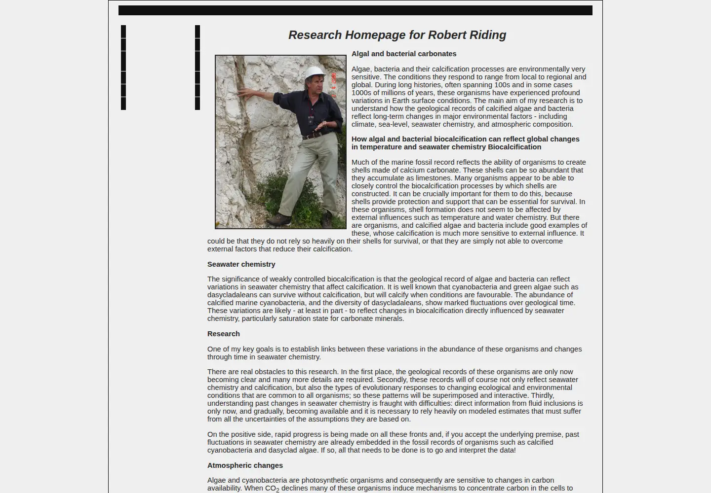 Screenshot of robertriding.com