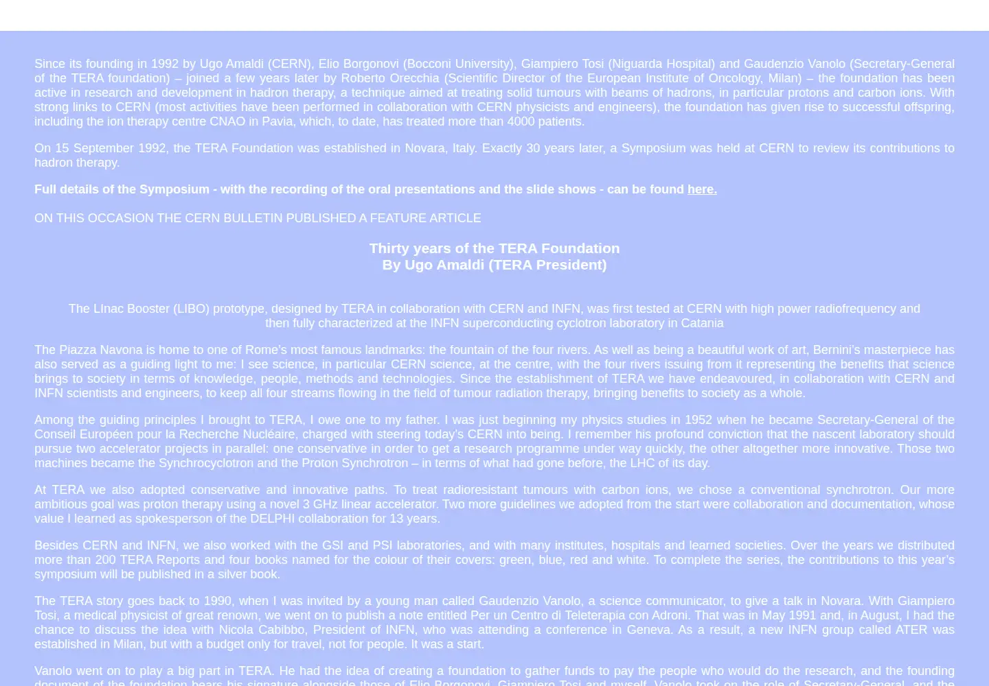 Screenshot of tera.it