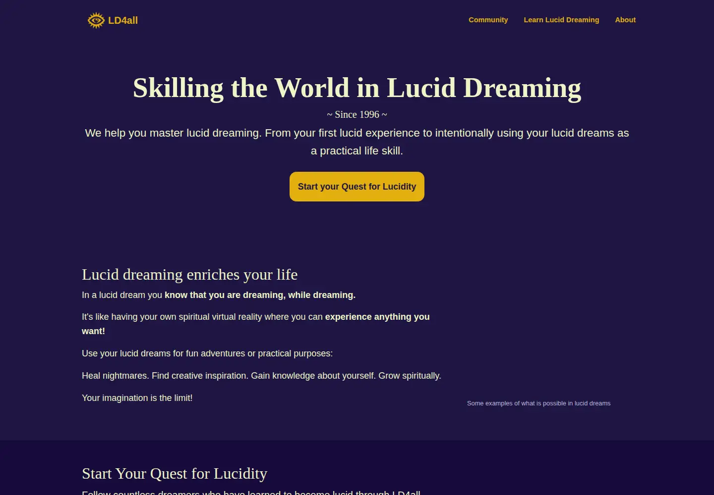 Screenshot of ld4all.com