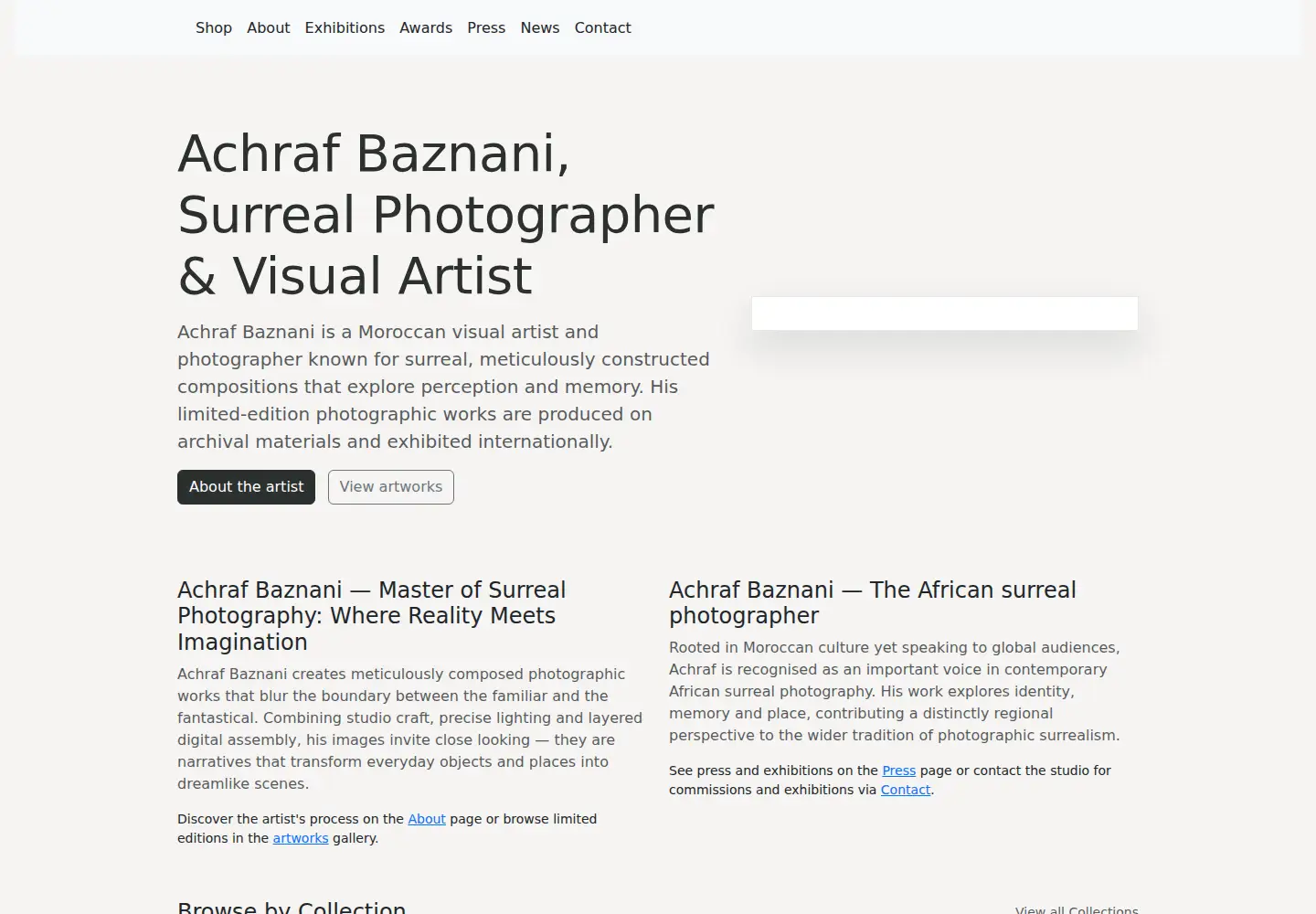 Screenshot of baznani.com