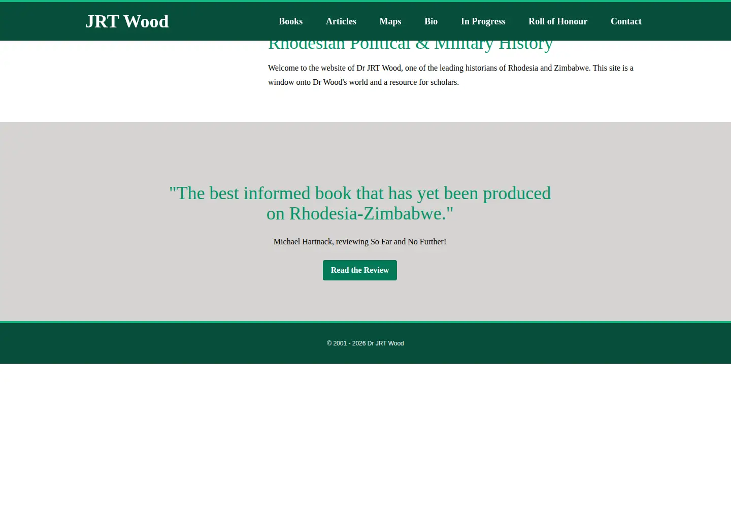 Screenshot of jrtwood.com