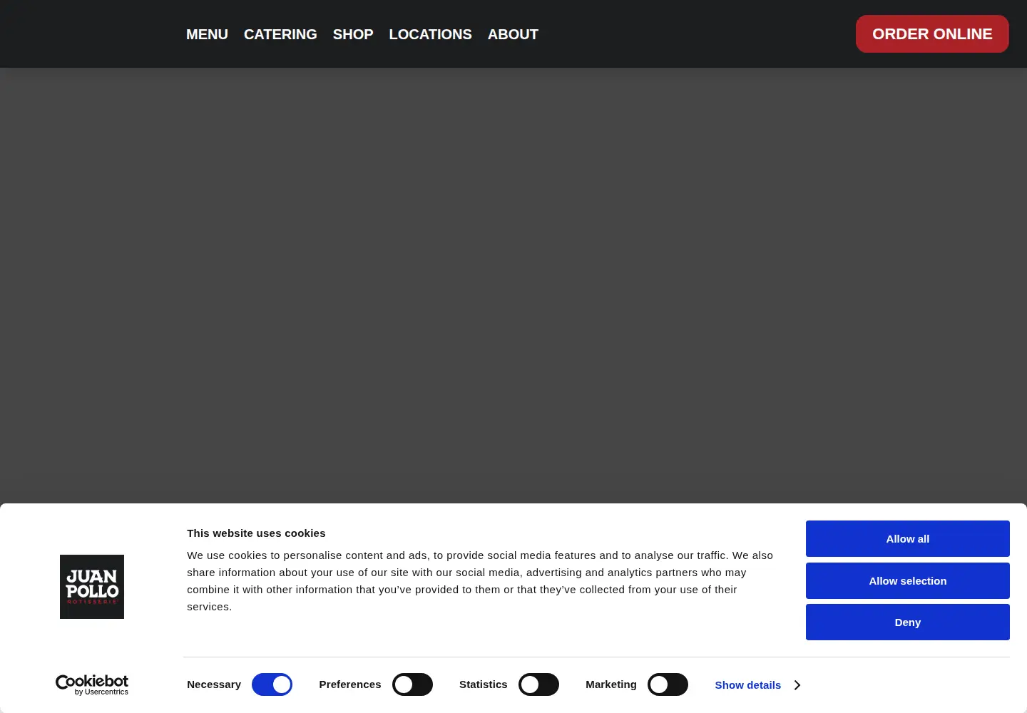 Screenshot of juanpollo.com