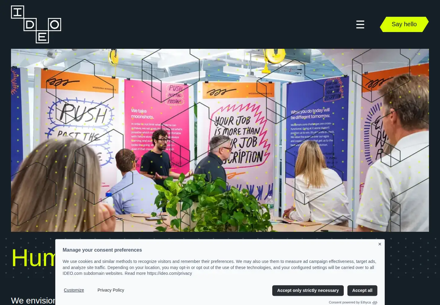 Screenshot of ideo.com