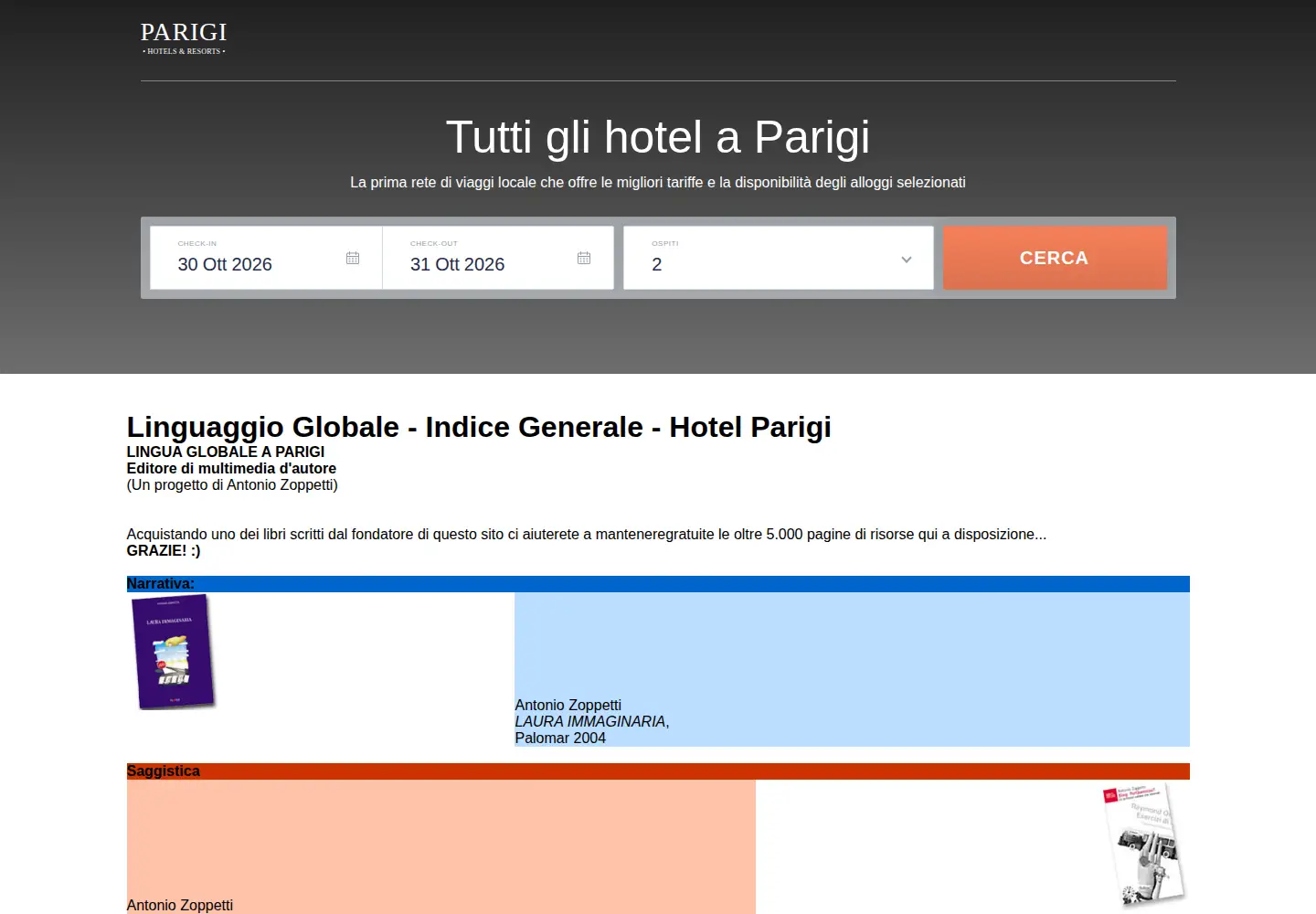 Screenshot of linguaggioglobale.com