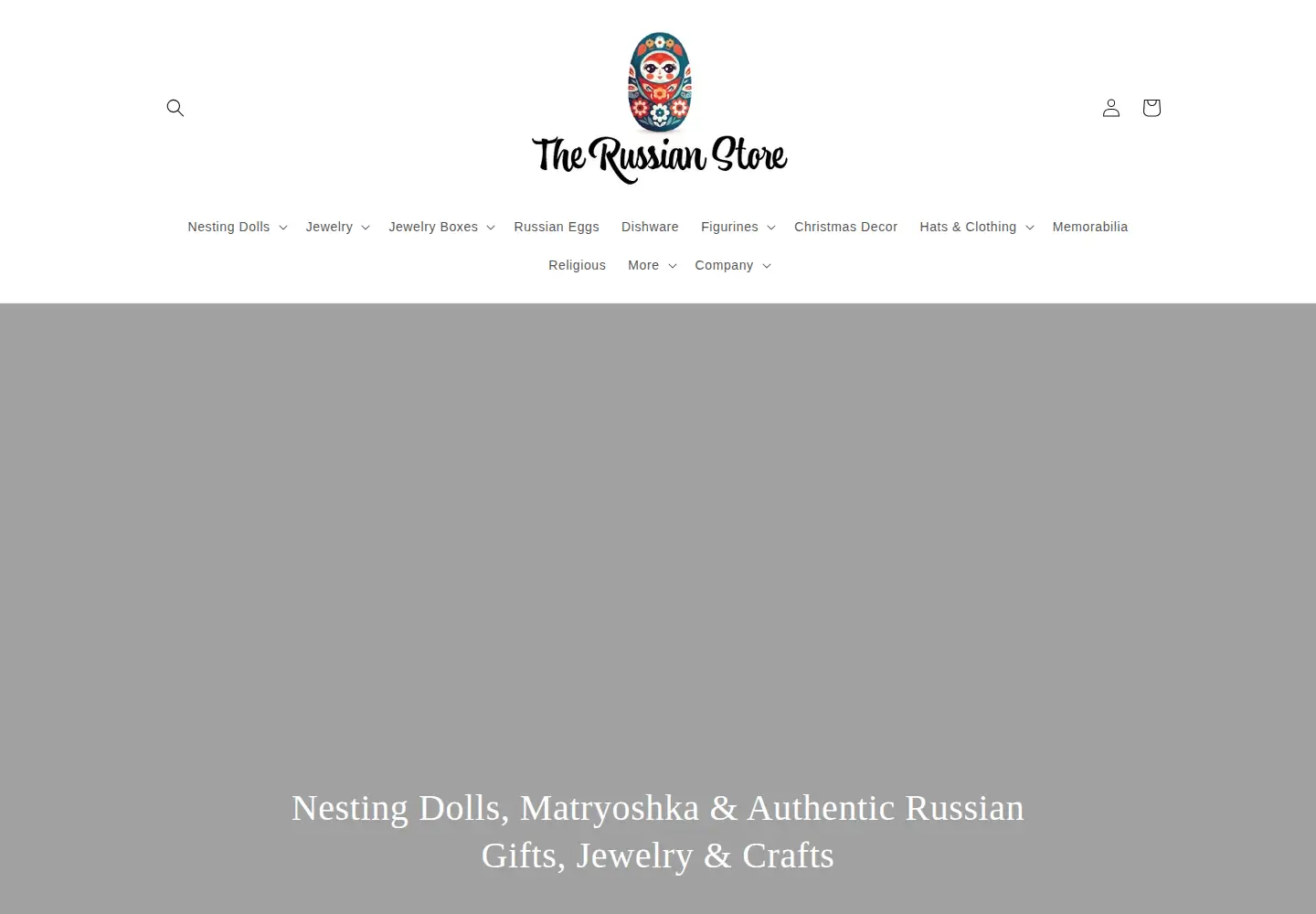 Screenshot of therussianstore.com