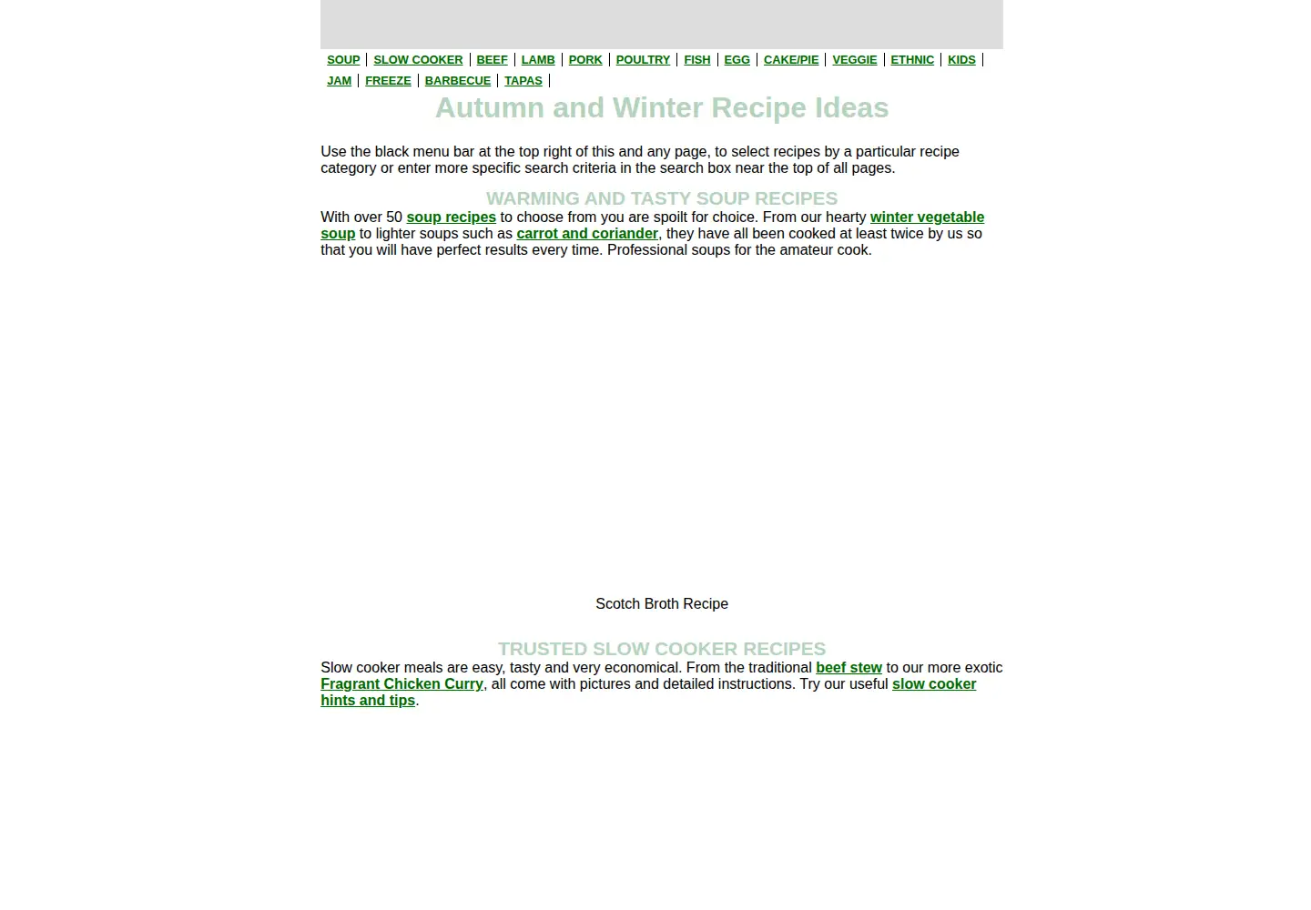 Screenshot of cookuk.co.uk