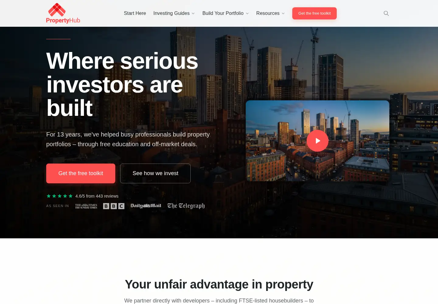Screenshot of propertyhub.net