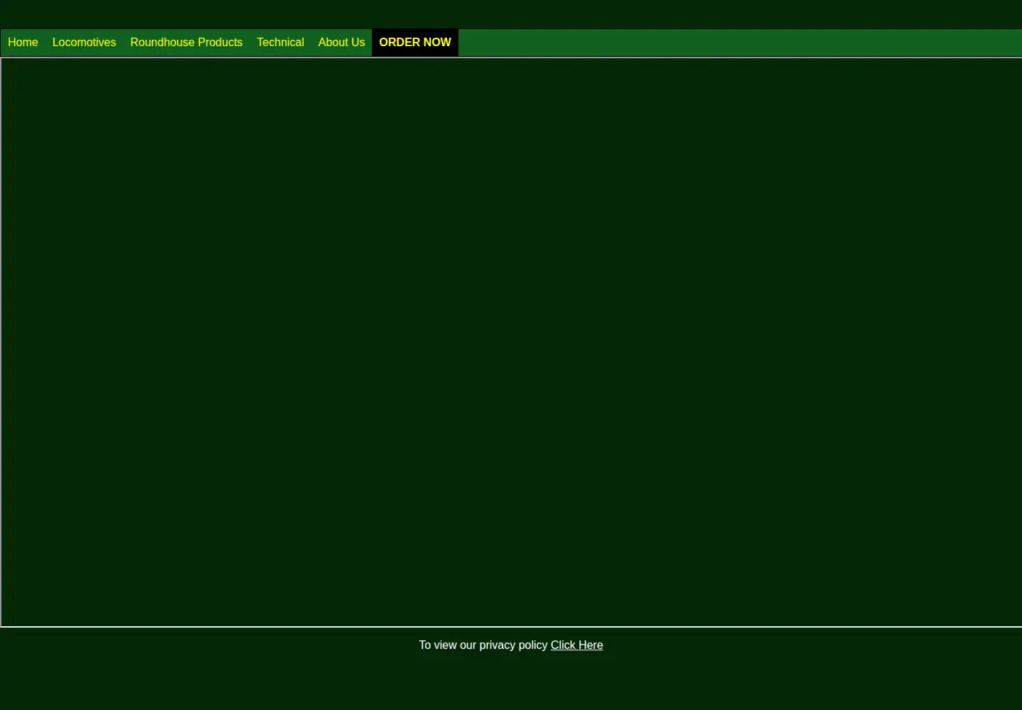 Captured homepage of roundhouse-eng.com in the current scan