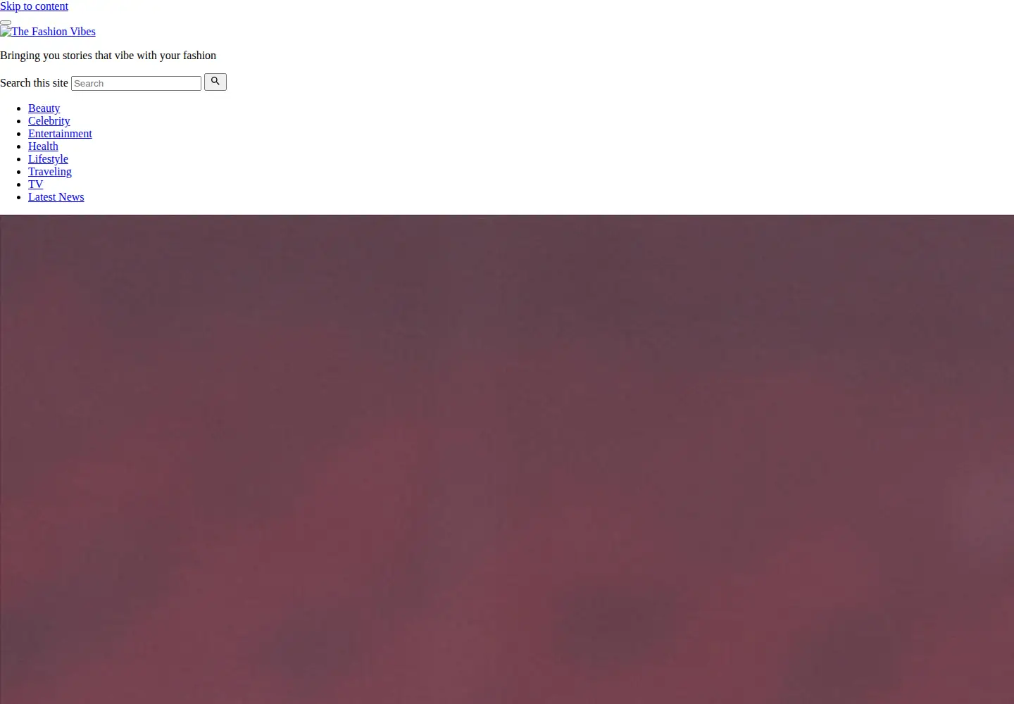 Screenshot of thefashionvibes.com
