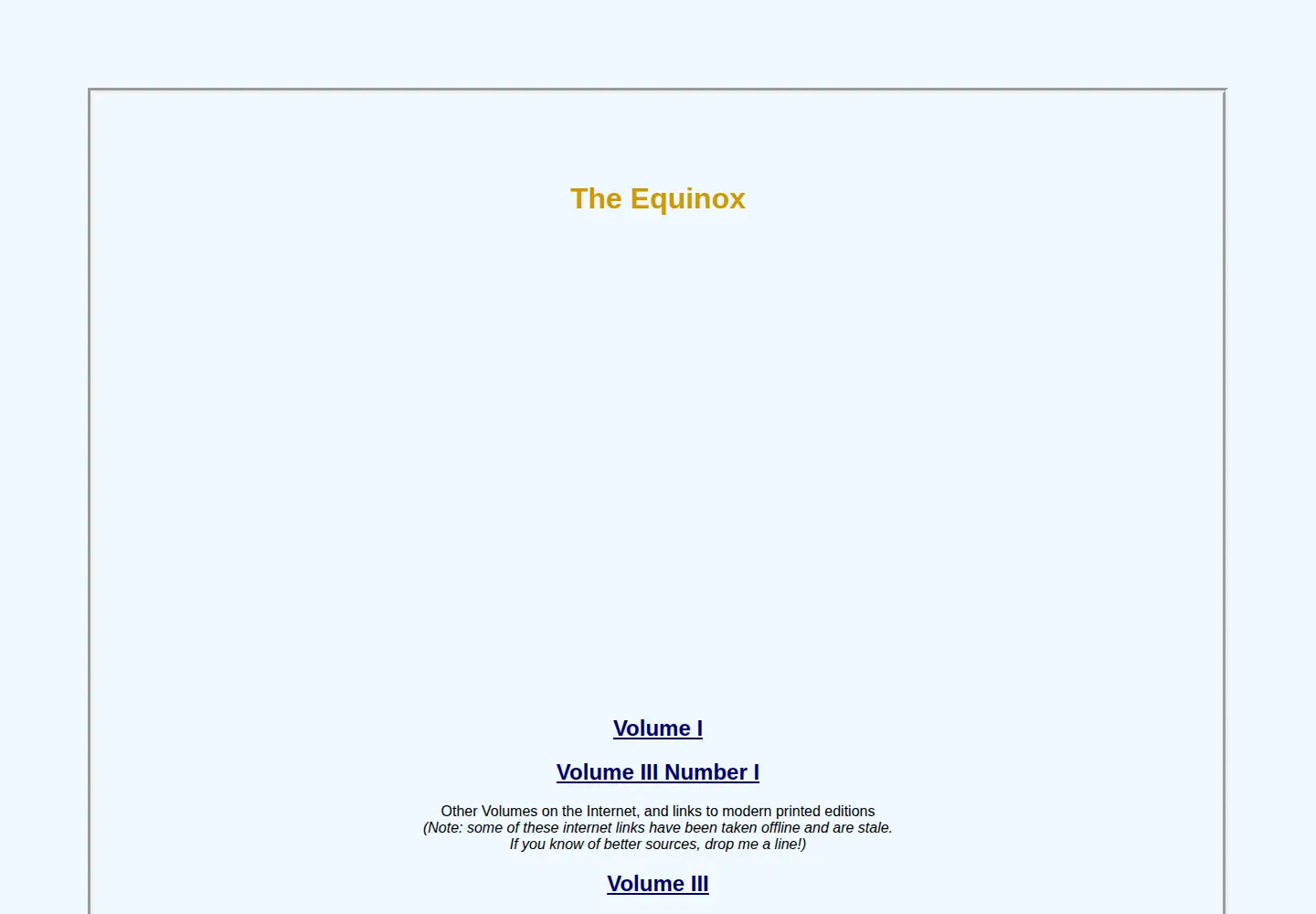 Screenshot of the-equinox.org