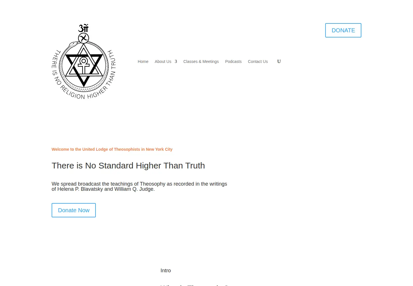 Screenshot of ult.org