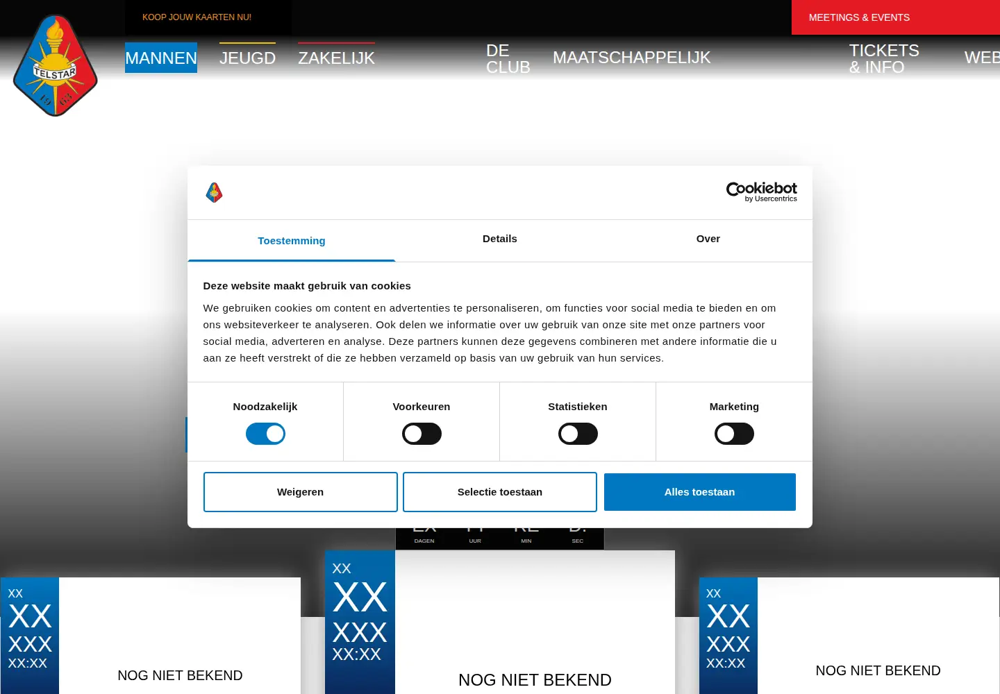 Screenshot of sctelstar.nl