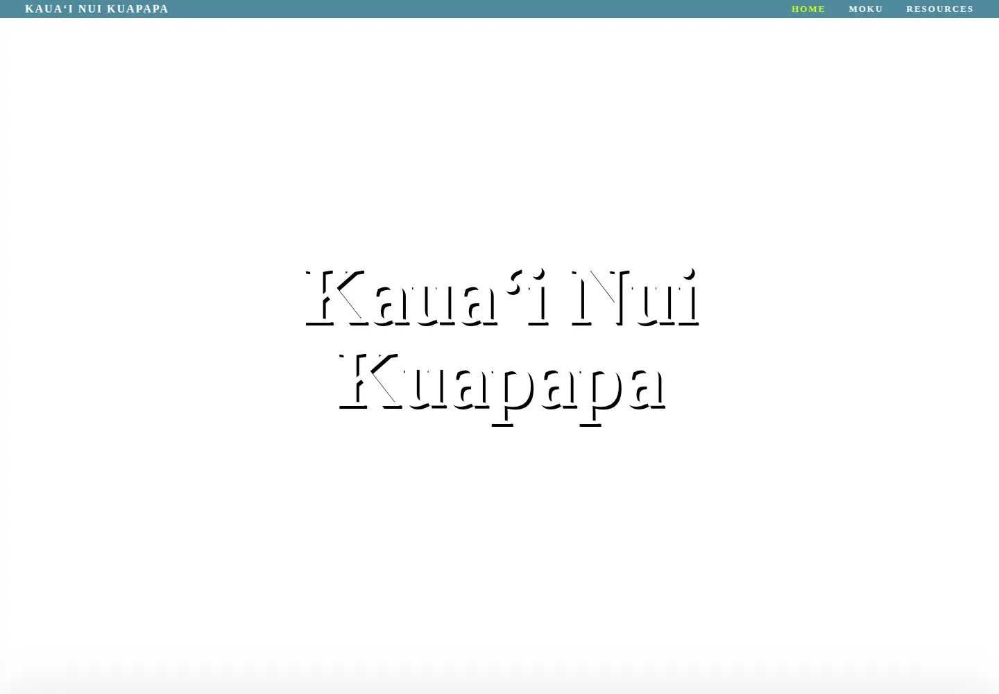 Captured homepage of kauai-hawaii.com in the current scan