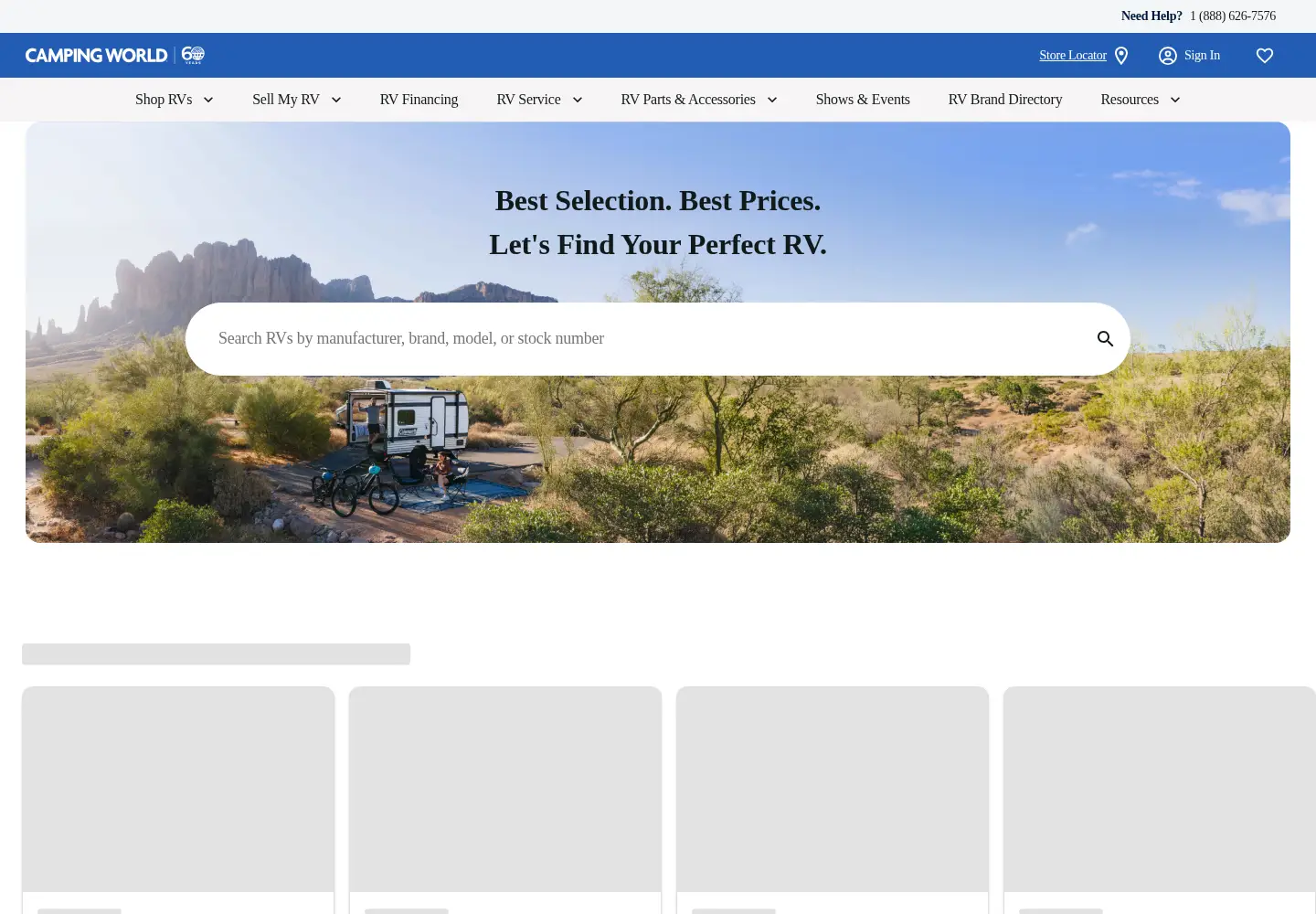 Screenshot of greatoutdoors.com