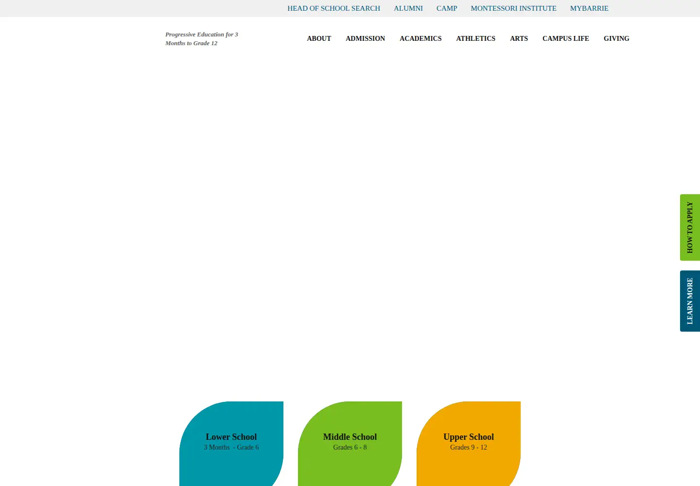 Screenshot of barrie.org