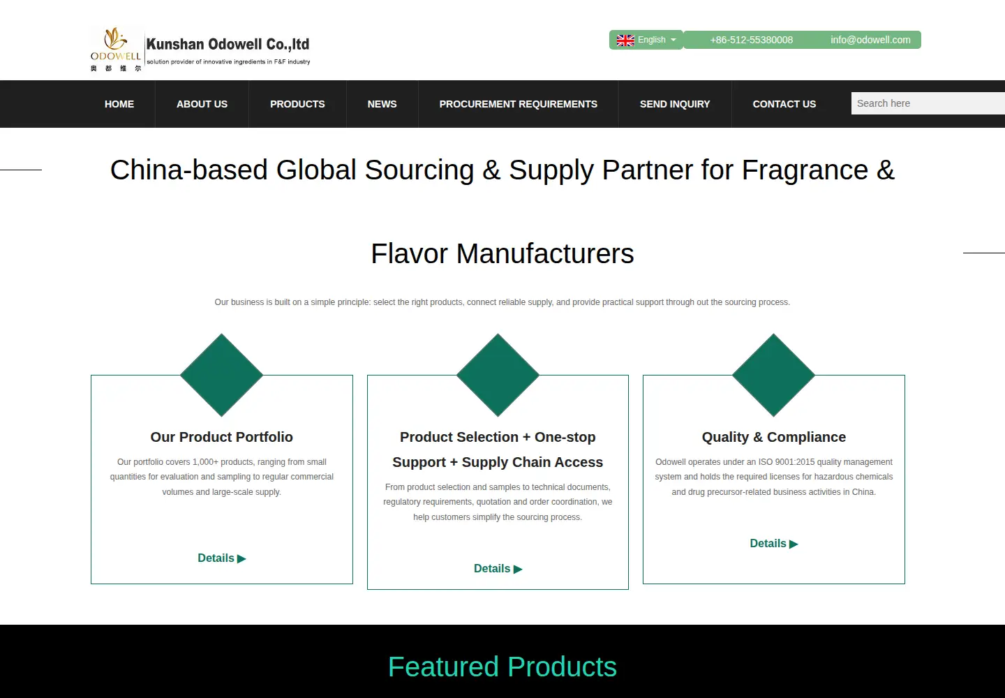 Screenshot of odowell.com