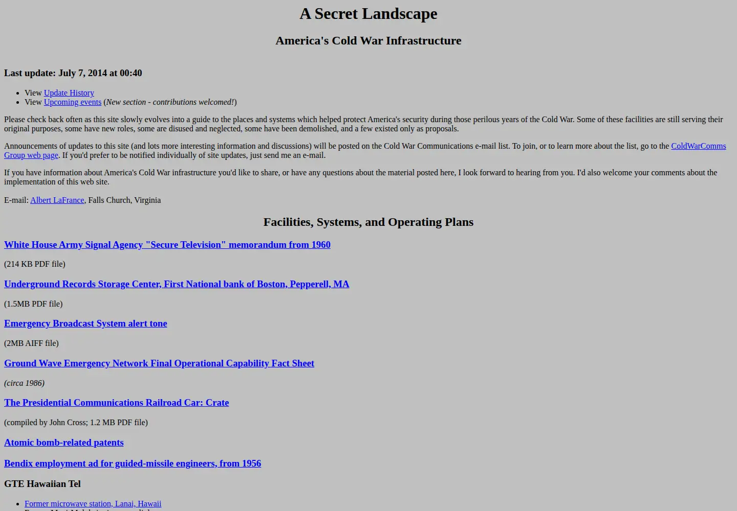 Screenshot of coldwar-c4i.net