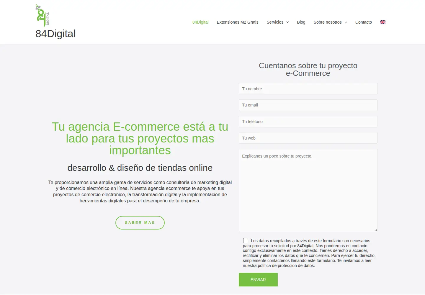 Screenshot of mediosparalapaz.org