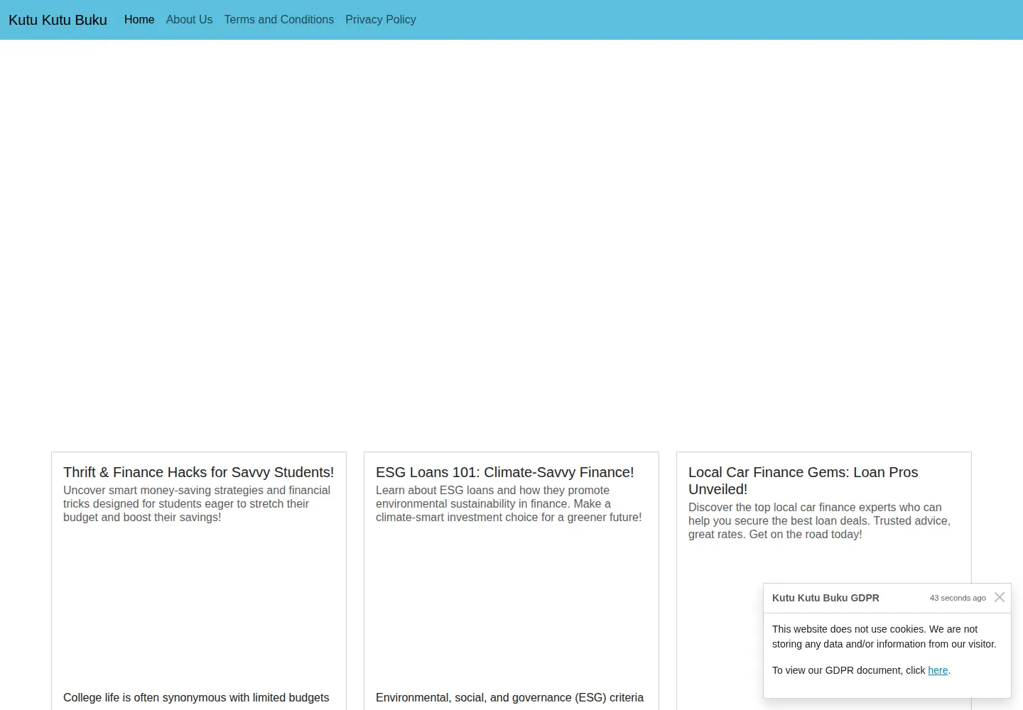 Screenshot of kutukutubuku.com