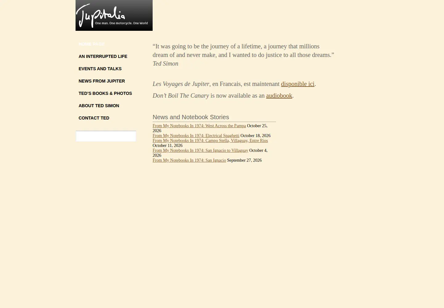 Screenshot of jupitalia.com