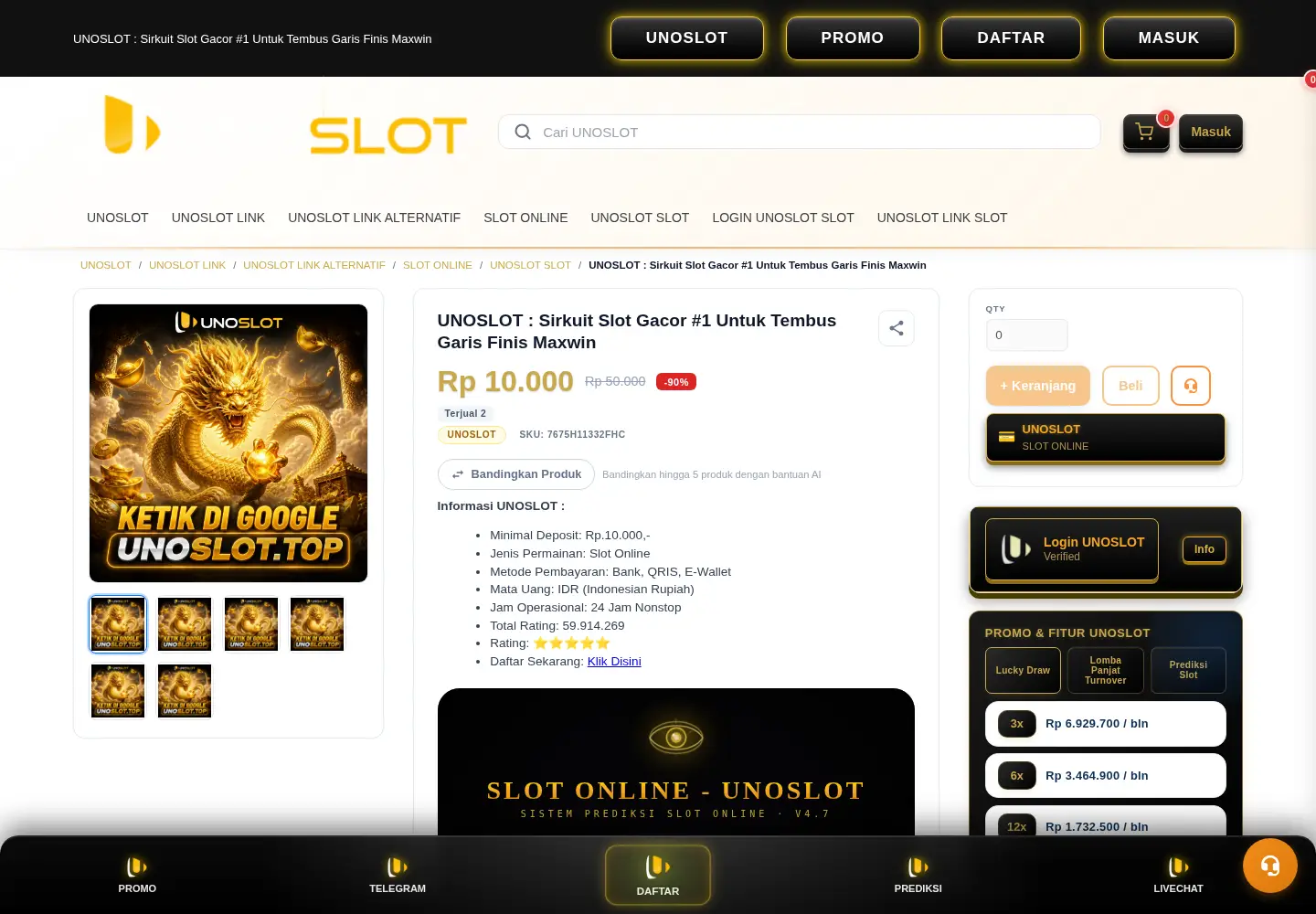 Screenshot of salon1999.com