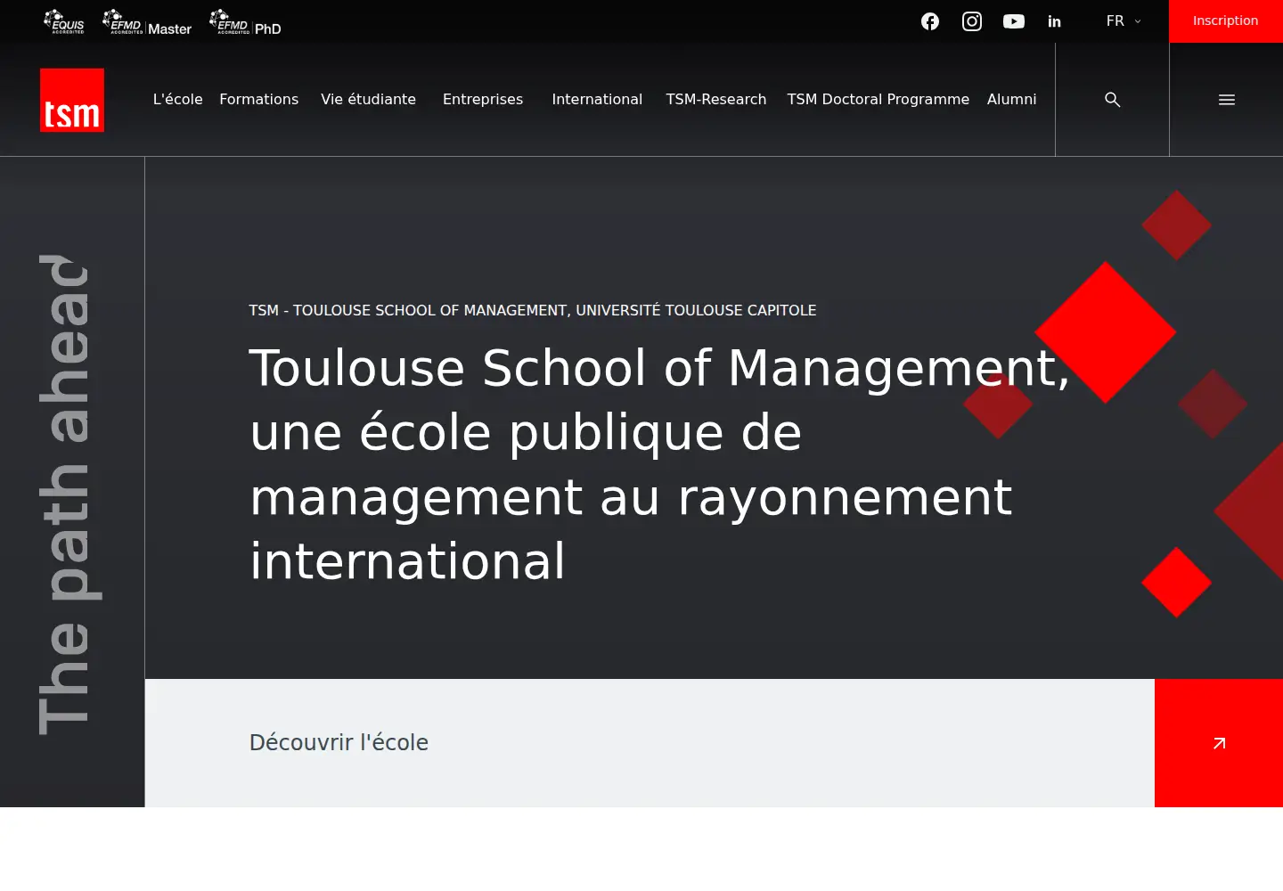 Screenshot of tsm-education.fr
