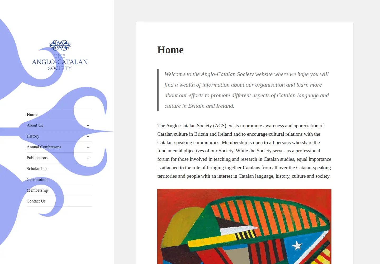 Screenshot of anglo-catalan.org
