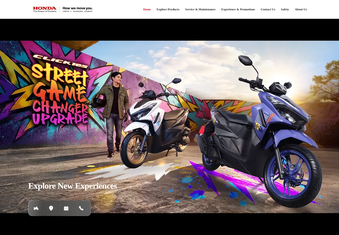 Screenshot of hondaph.com