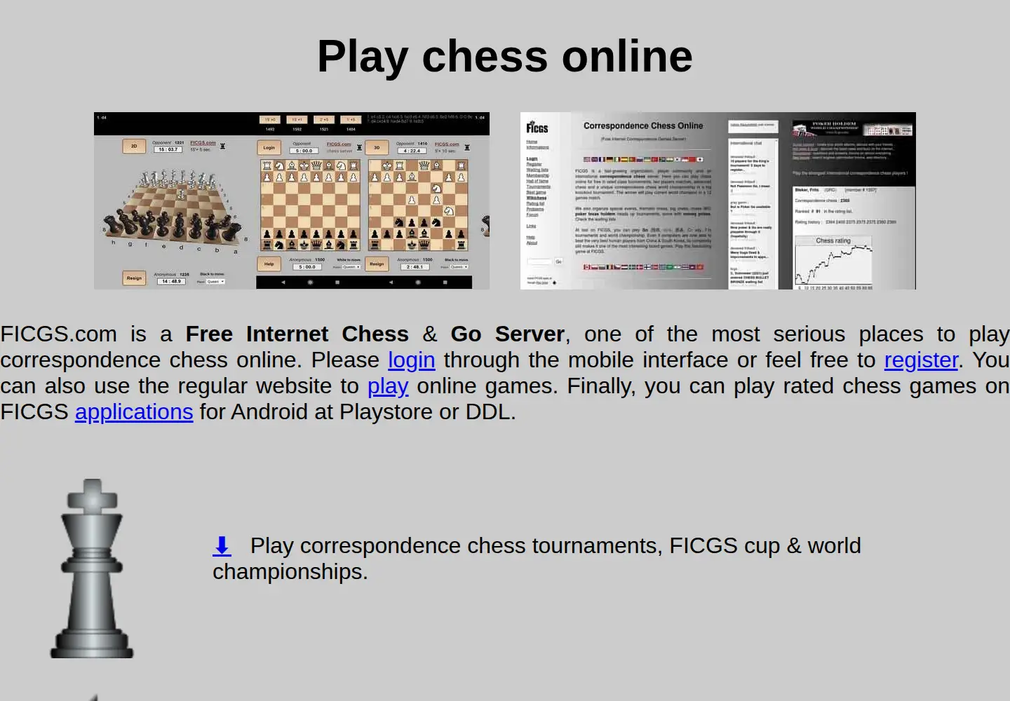 Screenshot of ficgs.com