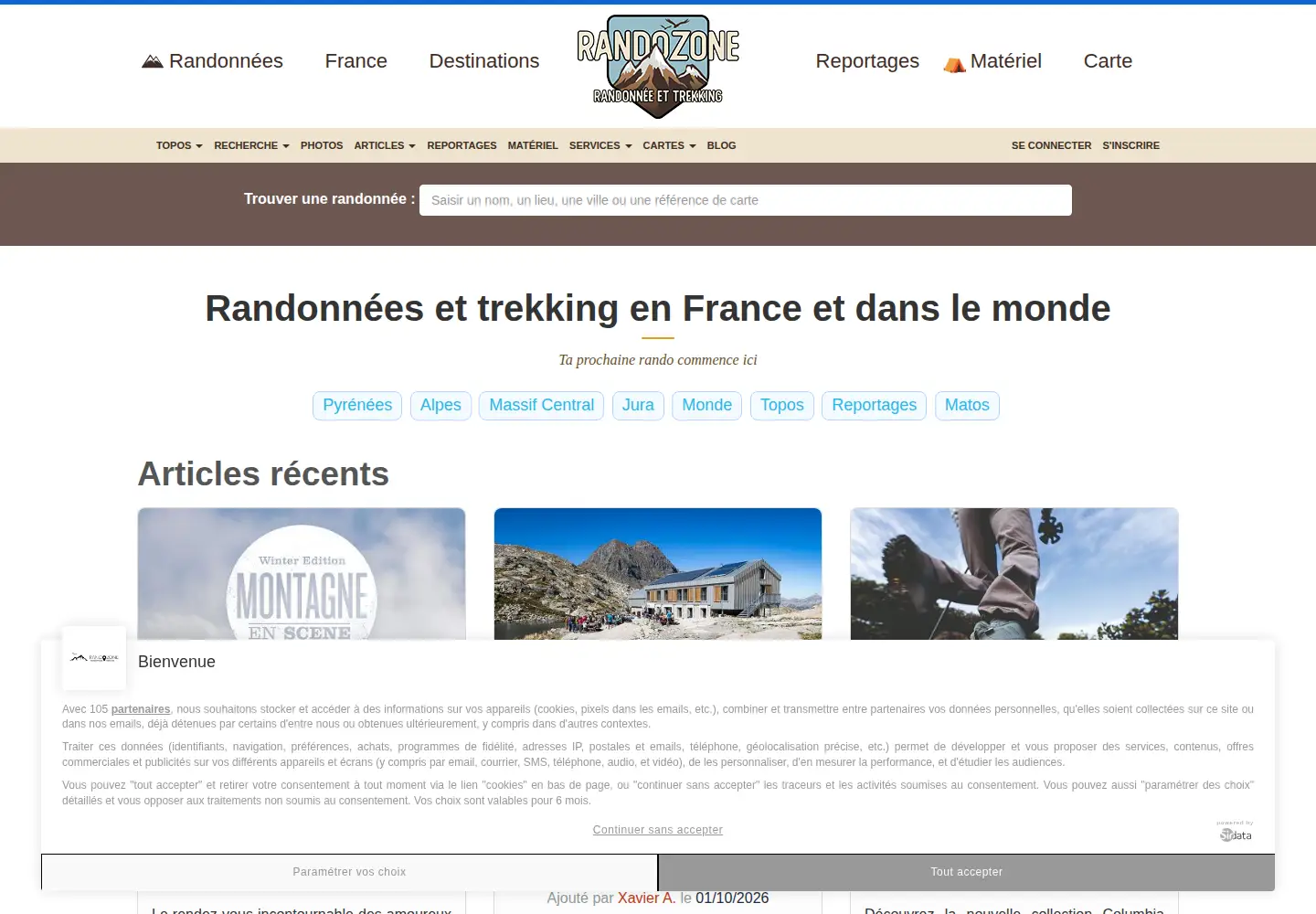 Screenshot of randozone.com