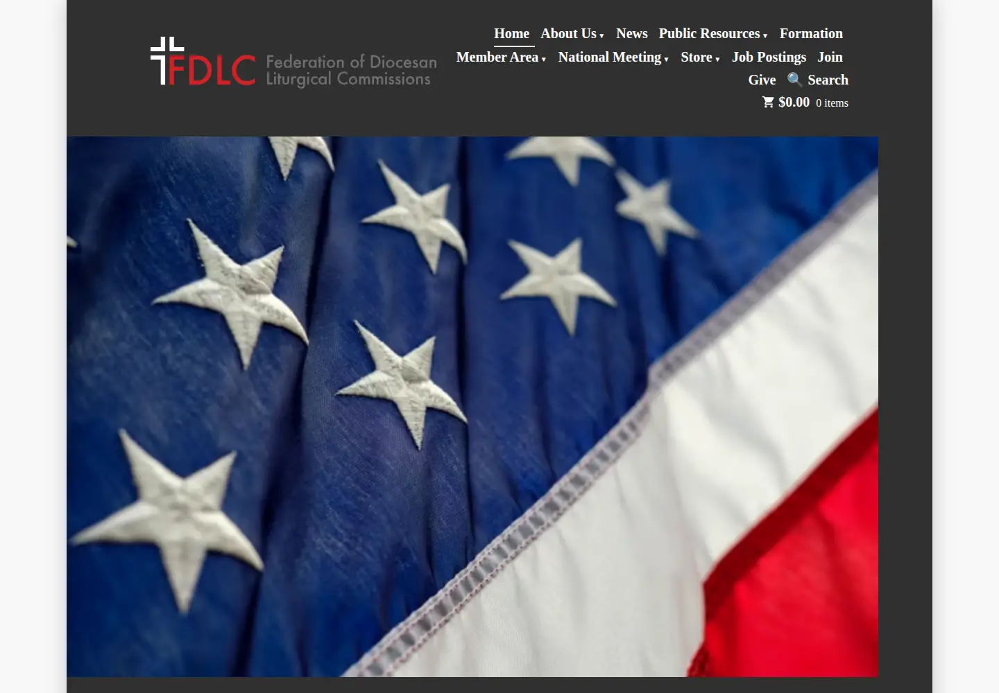 Screenshot of fdlc.org