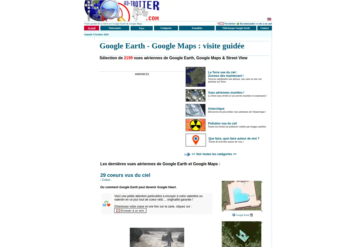 Screenshot of geo-trotter.com