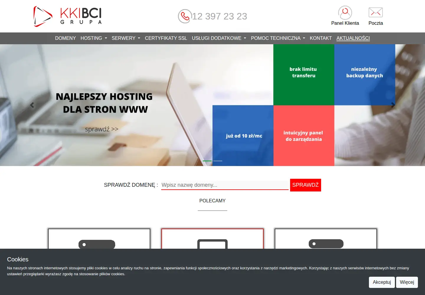 Screenshot of kki.net.pl