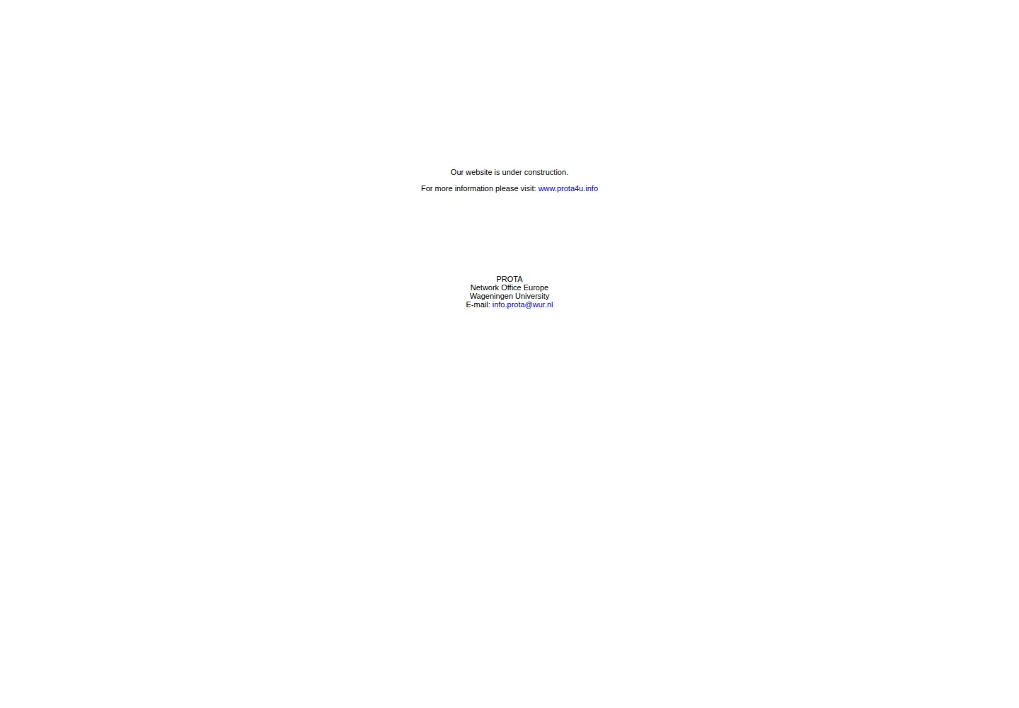 Screenshot of prota.org