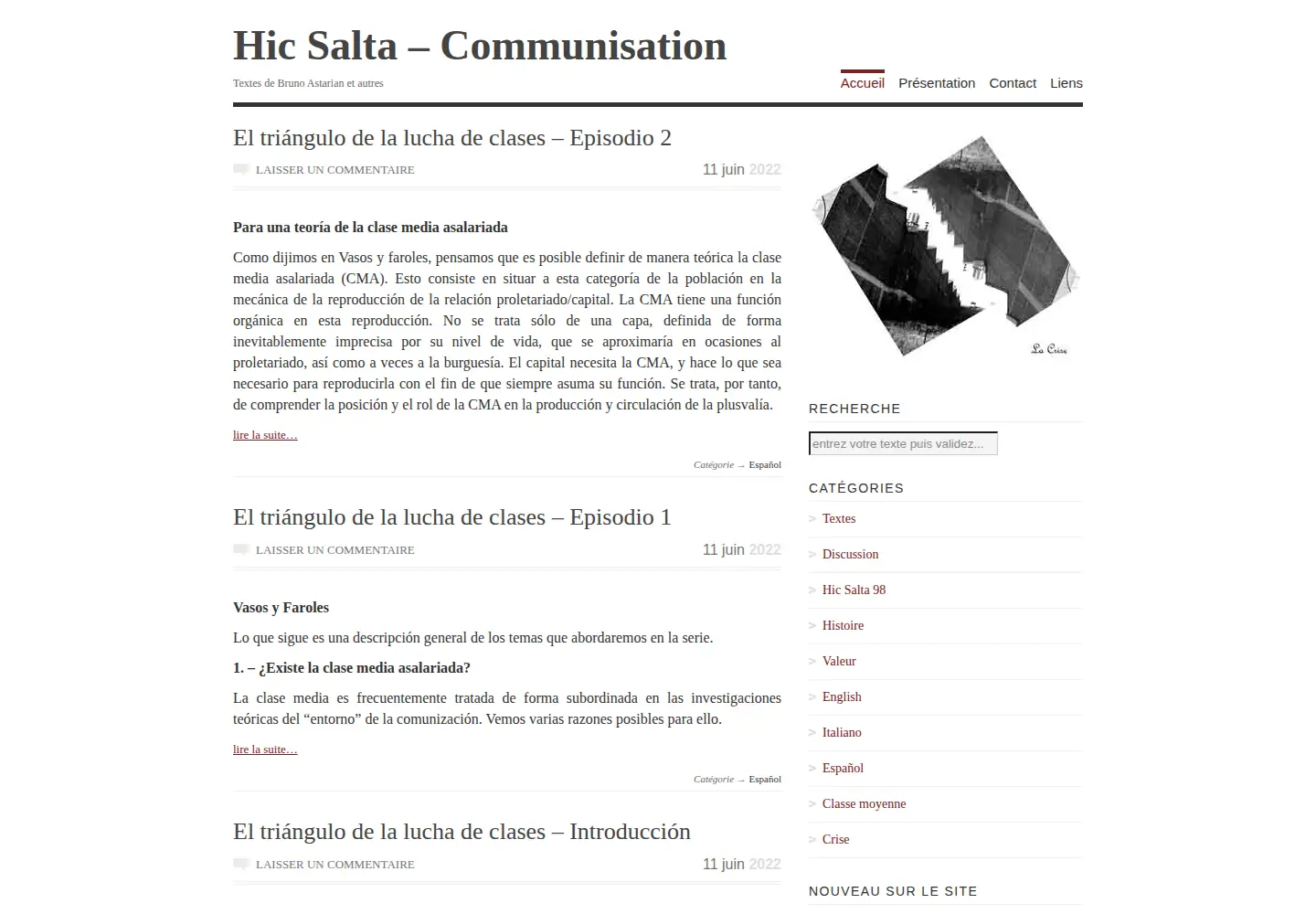 Screenshot of hicsalta-communisation.com
